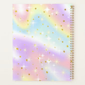 Pastel Waterverf dromen gepersonaliseerd Planner (Achterkant)