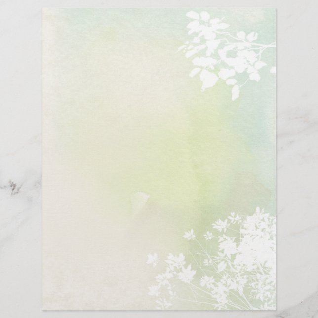 Pastel Waterverf Ephemera (Voorkant)