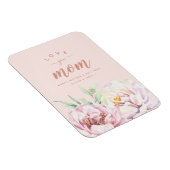 Pastel Waterverf Florals houdt van je mama minimal Magneet (Rechterzijde)