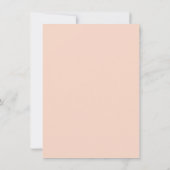 Pastel Waterverf Flowers Wreatborder Save The Date (Achterkant)