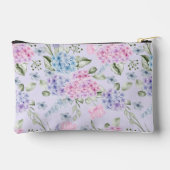 Pastel Waterverf gemengd Kleur Hydrangea Flowers Etui (Achterkant)