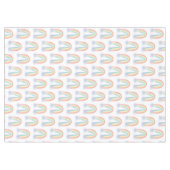 pastel waterverf geschilderde regenboogkinderen ki tafelkleed (Voorkant (Horizontaal))