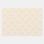 Pastel Waterverf Happy Birthday Gift Wrap Sheets Inpakpapier Vel (Voorkant 3)