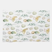 Pastel Waterverf Hyacint Chicks Eggs Easter Gift Theedoek (Horizontaal)