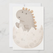 Pastel Waterverf Illustratief Baby shower Bedankkaart (Achterkant)