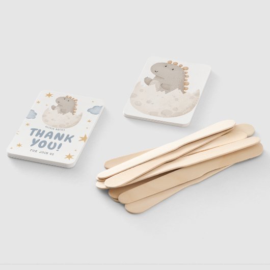 Pastel Waterverf Illustratief Baby shower Handwaaier (Niet-gemonteerd)