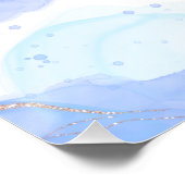 Pastel Waterverf 'Je bent genoeg' Motivatie Perfect Poster (Hoek)