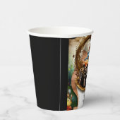 Pastel Waterverf Kinderen Monster Truck Verjaardag Papieren Bekers (Rechts)