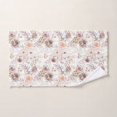 Pastel Waterverf Kleurrijke Rozen Bad Handdoek (Handdoek)
