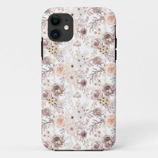 Pastel Waterverf Kleurrijke Rozen Case-Mate iPhone Case (Achterkant)