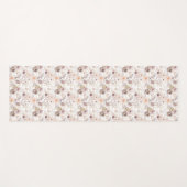 Pastel Waterverf Kleurrijke Rozen Yogamat (Voorkant (horizontaal))