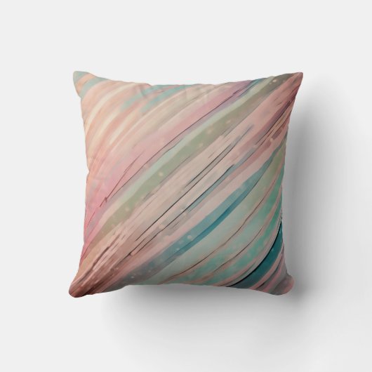 Pastel-Waterverf Kussen (Achterkant)