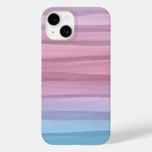 Pastel Waterverf Lines Patroon Case-Mate iPhone Case (Achterkant)