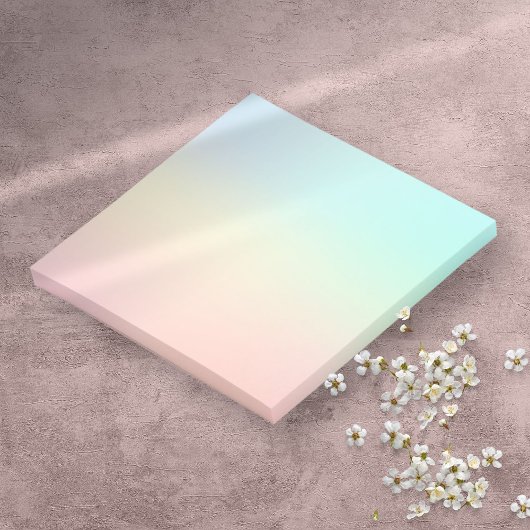Pastel Waterverf Minimalistisch Stijlvol Post-it® Notes