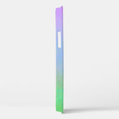 Pastel Waterverf Nebula Ombre Kleur Verloopnaam Case-Mate iPhone Case (Achterkant / Rechts)
