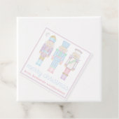 Pastel Waterverf Nutkraker Gift Labels (In situ)