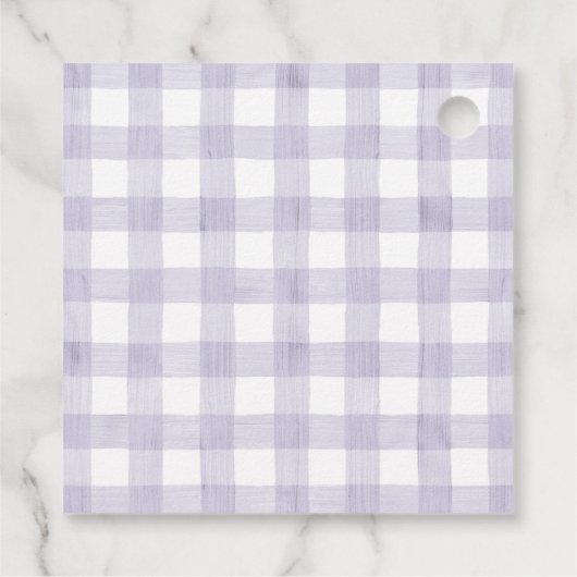 Pastel Waterverf Nutkraker Gift Labels (Achterkant)