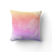 Pastel Waterverf Paars Geel