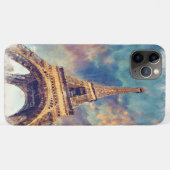 Pastel Waterverf Paris Eiffeltoren Kunstschilder Case-Mate iPhone Case (Achterkant (horizontaal))