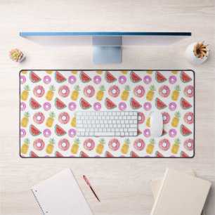 Pastel Waterverf Pool Float Patroon Bureaumat