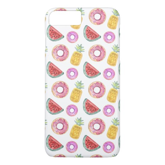 Pastel Waterverf Pool Float Patroon Case-Mate iPhone Case (Achterkant)