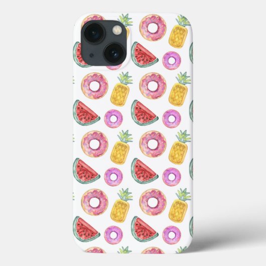 Pastel Waterverf Pool Float Patroon Case-Mate iPhone Case (Achterkant)