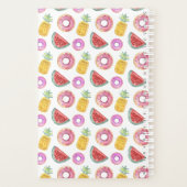 Pastel Waterverf Pool Float Patroon Planner (Achterkant)