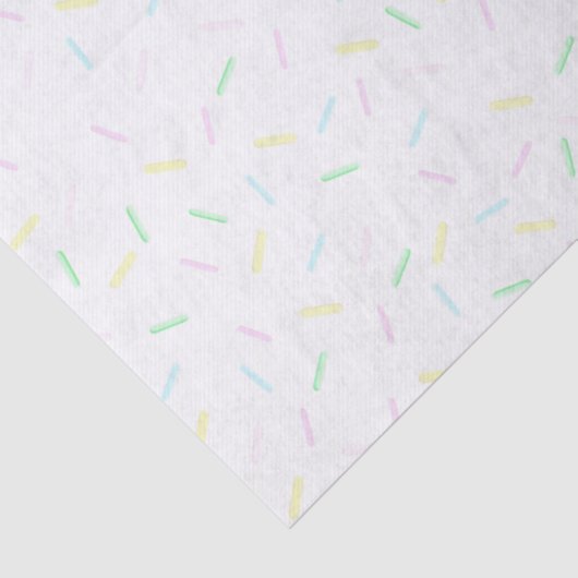 Pastel Waterverf Spikkels Tissuepapier (Detail)