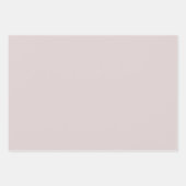 Pastel Waterverf Spring Blossoms Wrapping Paper (Voorkant 3)