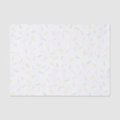 Pastel Waterverf Sprinkles Tissuepapier (Voorkant)