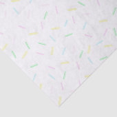 Pastel Waterverf Sprinkles Tissuepapier (Detail)