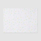 Pastel Waterverf Strooidecoratie Tissuepapier (Voorkant)