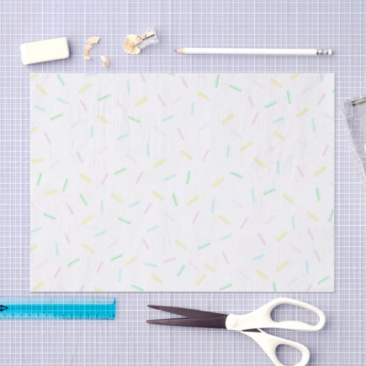 Pastel Waterverf Strooidecoratie Tissuepapier (Craft)