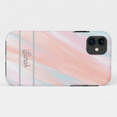 Pastel Waterverf  telefoonhoesje Case-Mate iPhone Case (Achterkant (horizontaal))