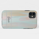 Pastel Waterverf  telefoonhoesje Case-Mate iPhone Case (Achterkant (horizontaal))