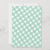 Pastel Waterverf Trees Green Pset Kerstmis Kaart (Achterkant)