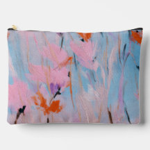 Pastel Waterverf Tuin met Wilde Bloemen