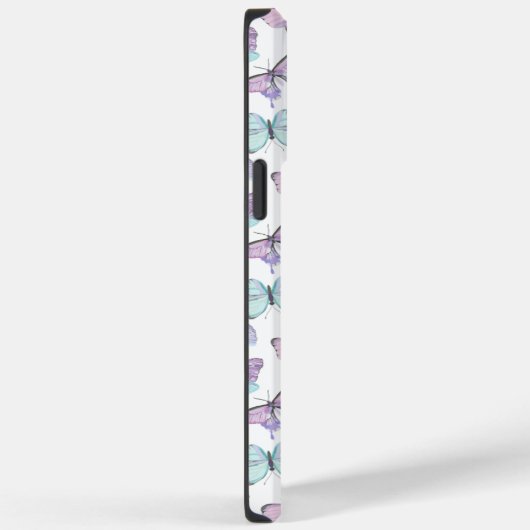Pastel Waterverf vlinder Case-Mate iPhone Case (Achterkant / Rechts)