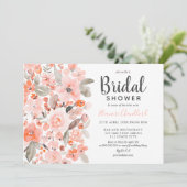 Pastel waterverf vrijgezellenfeest kaart (Staand voorkant)