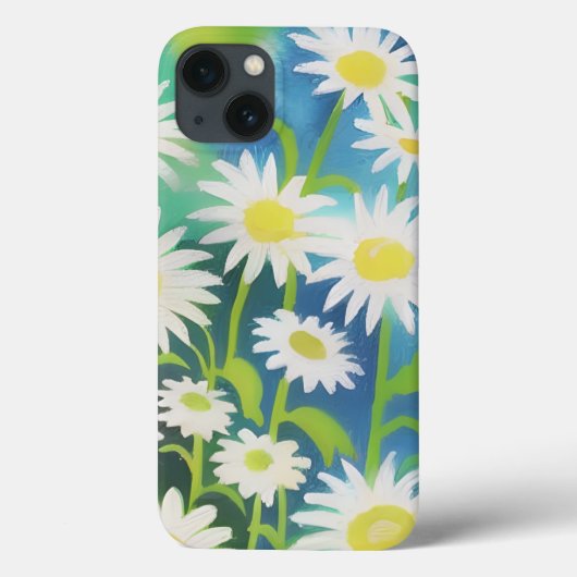 Pastel Waterverf Wild Daisies Case-Mate iPhone Case (Achterkant)