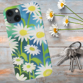 Pastel Waterverf Wild Daisies Case-Mate iPhone Case