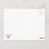 Pastel-Waterverven Briefkaart (Achterkant)