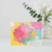 Pastel-Waterverven Briefkaart (Staand voorkant)