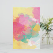 Pastel-Waterverven Briefpapier (Staand voorkant)