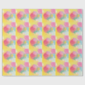 Pastel-Waterverven Cadeaupapier (Vlak)