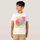 Pastel-Waterverven T-shirt (Voorkant volledig)