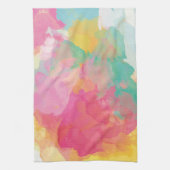 Pastel-Waterverven Theedoek (Verticaal)