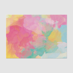 Pastel-Waterverven Tissuepapier