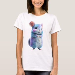 Pastel Watte Candy Chinchilla Droom Vrouwen T-shirt