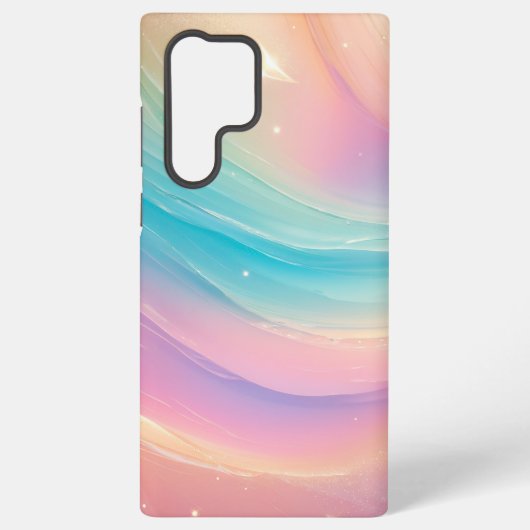 Pastel Wave - Dreamy Gradient Phone Case Samsung Galaxy Hoesje (Achterkant)